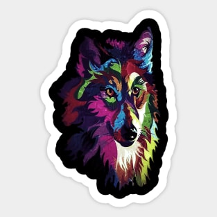 Wolf Sticker